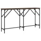vidaXL Konsolentisch Braun Eichen-Optik 140x29x75 cm Holzwerkstoff