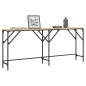 vidaXL Konsolentisch Sonoma-Eiche 180x29x75 cm Holzwerkstoff vidaXL Konsolentisch Sonoma-Eiche 180x29x75 cm Holzwerkstoff