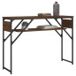 vidaXL Konsolentisch mit Ablage Braun Eichen-Optik 105x30x75 cm vidaXL Konsolentisch mit Ablage Braun Eichen-Optik 105x30x75 cm
