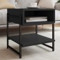 vidaXL Couchtisch Schwarz 40x40x45 cm Holzwerkstoff vidaXL Couchtisch Schwarz 40x40x45 cm Holzwerkstoff
