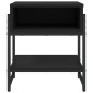 vidaXL Couchtisch Schwarz 40x40x45 cm Holzwerkstoff vidaXL Couchtisch Schwarz 40x40x45 cm Holzwerkstoff