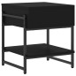 vidaXL Couchtisch Schwarz 40x40x45 cm Holzwerkstoff vidaXL Couchtisch Schwarz 40x40x45 cm Holzwerkstoff
