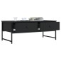 vidaXL Couchtisch Schwarz 101x49x39,5 cm Holzwerkstoff vidaXL Couchtisch Schwarz 101x49x39,5 cm Holzwerkstoff