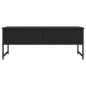 vidaXL Couchtisch Schwarz 101x49x39,5 cm Holzwerkstoff vidaXL Couchtisch Schwarz 101x49x39,5 cm Holzwerkstoff