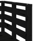 vidaXL 3-tlg. Garten-Lounge-Set Schwarz Massivholz Kiefer vidaXL 3-tlg. Garten-Lounge-Set Schwarz Massivholz Kiefer