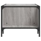 vidaXL Couchtisch mit Regal Grau Sonoma 100x51x40 cm Holzwerkstoff vidaXL Couchtisch mit Regal Grau Sonoma 100x51x40 cm Holzwerkstoff