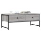 vidaXL Couchtisch Grau Sonoma 101x49x39,5 cm Holzwerkstoff vidaXL Couchtisch Grau Sonoma 101x49x39,5 cm Holzwerkstoff