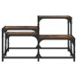vidaXL Couchtisch Räuchereiche 68x68x40 cm Holzwerkstoff vidaXL Couchtisch Räuchereiche 68x68x40 cm Holzwerkstoff