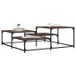 vidaXL Couchtisch Braun Eichen-Optik 107x107x40 cm Holzwerkstoff vidaXL Couchtisch Braun Eichen-Optik 107x107x40 cm Holzwerkstoff