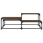 vidaXL Couchtisch Braun Eichen-Optik 107x107x40 cm Holzwerkstoff vidaXL Couchtisch Braun Eichen-Optik 107x107x40 cm Holzwerkstoff