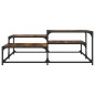 vidaXL Couchtisch Räuchereiche 107x107x40 cm Holzwerkstoff vidaXL Couchtisch Räuchereiche 107x107x40 cm Holzwerkstoff