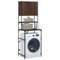 vidaXL Waschmaschinenschrank Braun Eiche-Optik 68x48,5x194 cm vidaXL Waschmaschinenschrank Braun Eiche-Optik 68x48,5x194 cm