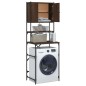 vidaXL Waschmaschinenschrank Braun Eiche-Optik 68x48,5x194 cm vidaXL Waschmaschinenschrank Braun Eiche-Optik 68x48,5x194 cm