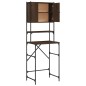 vidaXL Waschmaschinenschrank Braun Eiche-Optik 68x48,5x194 cm vidaXL Waschmaschinenschrank Braun Eiche-Optik 68x48,5x194 cm