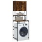 vidaXL Waschmaschinenschrank Räuchereiche 68x48,5x194 cm vidaXL Waschmaschinenschrank Räuchereiche 68x48,5x194 cm