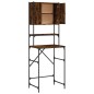 vidaXL Waschmaschinenschrank Räuchereiche 68x48,5x194 cm vidaXL Waschmaschinenschrank Räuchereiche 68x48,5x194 cm