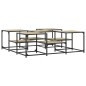 vidaXL Couchtisch Sonoma-Eiche 121x121x40 cm Holzwerkstoff vidaXL Couchtisch Sonoma-Eiche 121x121x40 cm Holzwerkstoff