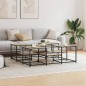 vidaXL Couchtisch Sonoma-Eiche 121x121x40 cm Holzwerkstoff vidaXL Couchtisch Sonoma-Eiche 121x121x40 cm Holzwerkstoff