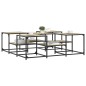 vidaXL Couchtisch Sonoma-Eiche 121x121x40 cm Holzwerkstoff vidaXL Couchtisch Sonoma-Eiche 121x121x40 cm Holzwerkstoff
