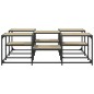 vidaXL Couchtisch Sonoma-Eiche 121x121x40 cm Holzwerkstoff vidaXL Couchtisch Sonoma-Eiche 121x121x40 cm Holzwerkstoff