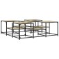 vidaXL Couchtisch Sonoma-Eiche 121x121x40 cm Holzwerkstoff vidaXL Couchtisch Sonoma-Eiche 121x121x40 cm Holzwerkstoff