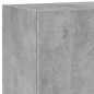 vidaXL 5-tlg. Wohnwand Betongrau Holzwerkstoff vidaXL 5-tlg. Wohnwand Betongrau Holzwerkstoff