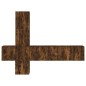 vidaXL 5-tlg. Wohnwand Räuchereiche Holzwerkstoff vidaXL 5-tlg. Wohnwand Räuchereiche Holzwerkstoff