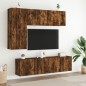 vidaXL 5-tlg. Wohnwand Räuchereiche Holzwerkstoff vidaXL 5-tlg. Wohnwand Räuchereiche Holzwerkstoff