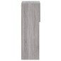 vidaXL TV-Schränke mit LED-Leuchten 2 Stk. Grau Sonoma 30,5x30x90 cm vidaXL TV-Schränke mit LED-Leuchten 2 Stk. Grau Sonoma 30,5x30x90 cm