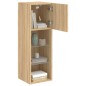 vidaXL TV-Schränke mit LED-Leuchten 2 Stk. Sonoma-Eiche 30,5x30x90 cm vidaXL TV-Schränke mit LED-Leuchten 2 Stk. Sonoma-Eiche 30,5x30x90 cm