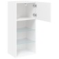 vidaXL TV-Schränke mit LED-Leuchten 2 Stk. Weiß 40,5x30x90 cm vidaXL TV-Schränke mit LED-Leuchten 2 Stk. Weiß 40,5x30x90 cm