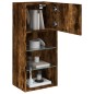 vidaXL TV-Schränke mit LED-Leuchten 2 Stk. Räuchereiche 40,5x30x90 cm vidaXL TV-Schränke mit LED-Leuchten 2 Stk. Räuchereiche 40,5x30x90 cm