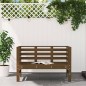 vidaXL Gartenbank Honigbraun 111,5x53x71 cm Massivholz Kiefer vidaXL Gartenbank Honigbraun 111,5x53x71 cm Massivholz Kiefer