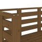 vidaXL Gartenbank Honigbraun 111,5x53x71 cm Massivholz Kiefer vidaXL Gartenbank Honigbraun 111,5x53x71 cm Massivholz Kiefer