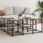 vidaXL Couchtisch Sonoma-Eiche 91x91x40 cm Holzwerkstoff vidaXL Couchtisch Sonoma-Eiche 91x91x40 cm Holzwerkstoff
