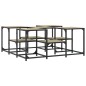 vidaXL Couchtisch Sonoma-Eiche 91x91x40 cm Holzwerkstoff vidaXL Couchtisch Sonoma-Eiche 91x91x40 cm Holzwerkstoff
