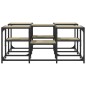 vidaXL Couchtisch Sonoma-Eiche 91x91x40 cm Holzwerkstoff vidaXL Couchtisch Sonoma-Eiche 91x91x40 cm Holzwerkstoff