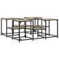 vidaXL Couchtisch Sonoma-Eiche 91x91x40 cm Holzwerkstoff vidaXL Couchtisch Sonoma-Eiche 91x91x40 cm Holzwerkstoff