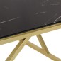 vidaXL Couchtisch Golden Edelstahl und Hartglas vidaXL Couchtisch Golden Edelstahl und Hartglas