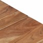 vidaXL Couchtisch Silbern Edelstahl und Massivholz Akazie vidaXL Couchtisch Silbern Edelstahl und Massivholz Akazie