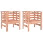 vidaXL Gartenstühle 2 Stk. 61,5x53x71 cm Massivholz Douglasie vidaXL Gartenstühle 2 Stk. 61,5x53x71 cm Massivholz Douglasie