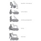 FitPAWS Haustier-Balance-Plattform Trax Peanut 60 cm Blau FitPAWS Haustier-Balance-Plattform Trax Peanut 60 cm Blau