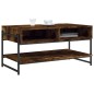 vidaXL Couchtisch Räuchereiche 90x50x45 cm Holzwerkstoff vidaXL Couchtisch Räuchereiche 90x50x45 cm Holzwerkstoff