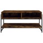 vidaXL Couchtisch Räuchereiche 90x50x45 cm Holzwerkstoff vidaXL Couchtisch Räuchereiche 90x50x45 cm Holzwerkstoff