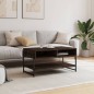 vidaXL Couchtisch Braun Eichen-Optik 90x50x45 cm Holzwerkstoff vidaXL Couchtisch Braun Eichen-Optik 90x50x45 cm Holzwerkstoff