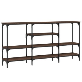 vidaXL Konsolentisch Braun Eichen-Optik 160x29x80 cm Holzwerkstoff