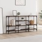 vidaXL Konsolentisch Braun Eichen-Optik 160x29x80 cm Holzwerkstoff vidaXL Konsolentisch Braun Eichen-Optik 160x29x80 cm Holzwerkstoff