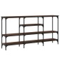 vidaXL Konsolentisch Braun Eichen-Optik 160x29x80 cm Holzwerkstoff vidaXL Konsolentisch Braun Eichen-Optik 160x29x80 cm Holzwerkstoff