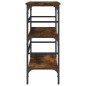 vidaXL Konsolentisch Räuchereiche 100x32x75 cm Holzwerkstoff vidaXL Konsolentisch Räuchereiche 100x32x75 cm Holzwerkstoff