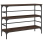 vidaXL Konsolentisch Braun Eichen-Optik 100x32x75 cm Holzwerkstoff vidaXL Konsolentisch Braun Eichen-Optik 100x32x75 cm Holzwerkstoff